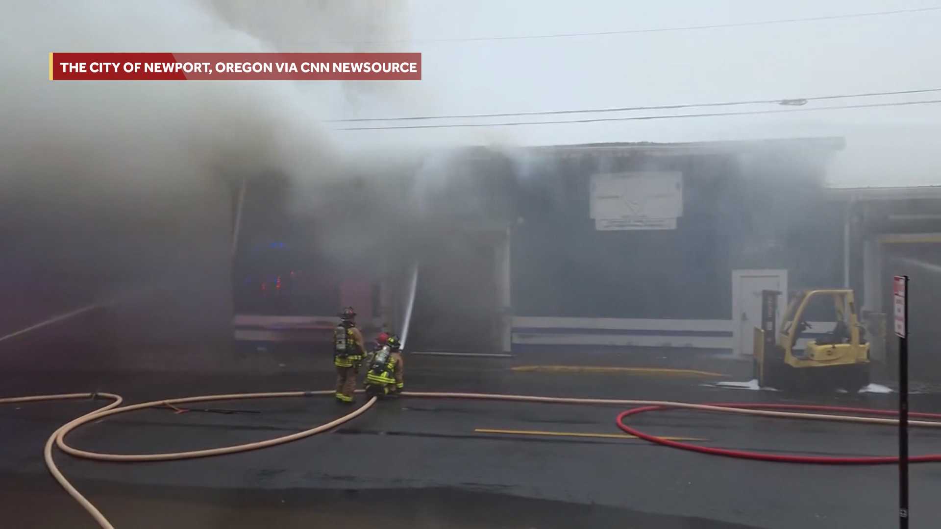 Possible ammonia contamination prompts evacuations after Oregon seafood plant fire, officials say — WESH 2 Orlando, Waco Schools news