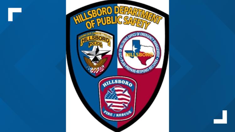 Hillsboro Department of Public Safety logo with a digital lock icon, symbolizing cybersecurity alert