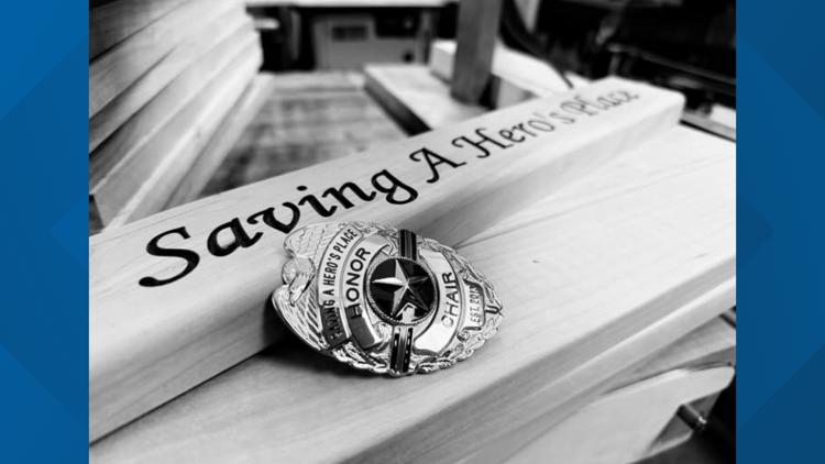 National nonprofit honors fallen Copperas Cove officer with Honor Chair — KCEN (Central Texas), Waco Community news