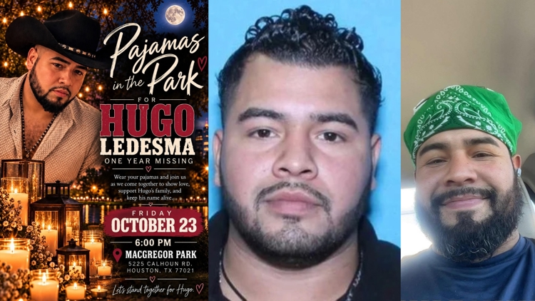 ‘Pajamas in the Park’ vigil to honor missing Hugo Ledesma in Houston — KENS 5 (San Antonio)